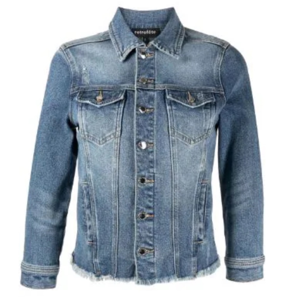 Retrofete Simone Denim Jacket NWT XS